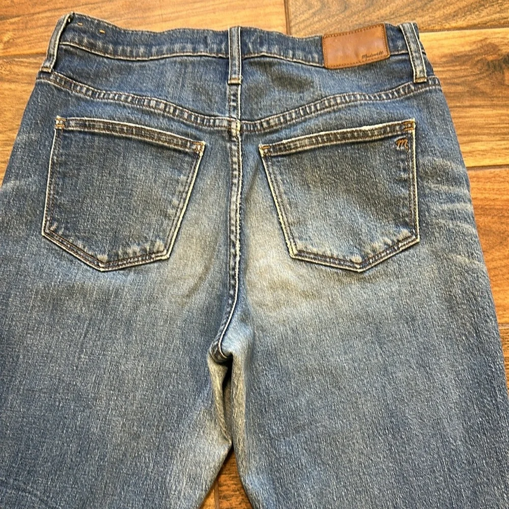 Madewell High rise slim boyfriend jean‎ sz 27, tag frayed - Picture 10 of 12
